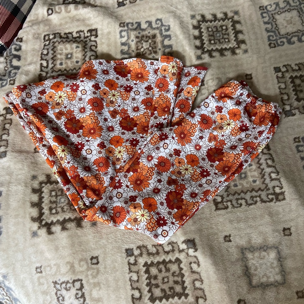 Flower Bell Bottoms